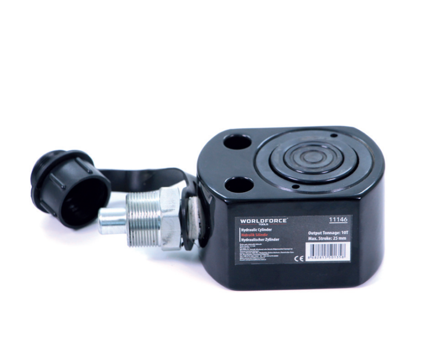 11146 - 10 Ton 25mm Çift Kademeli Hidrolik Silindir 700 Bar - 1