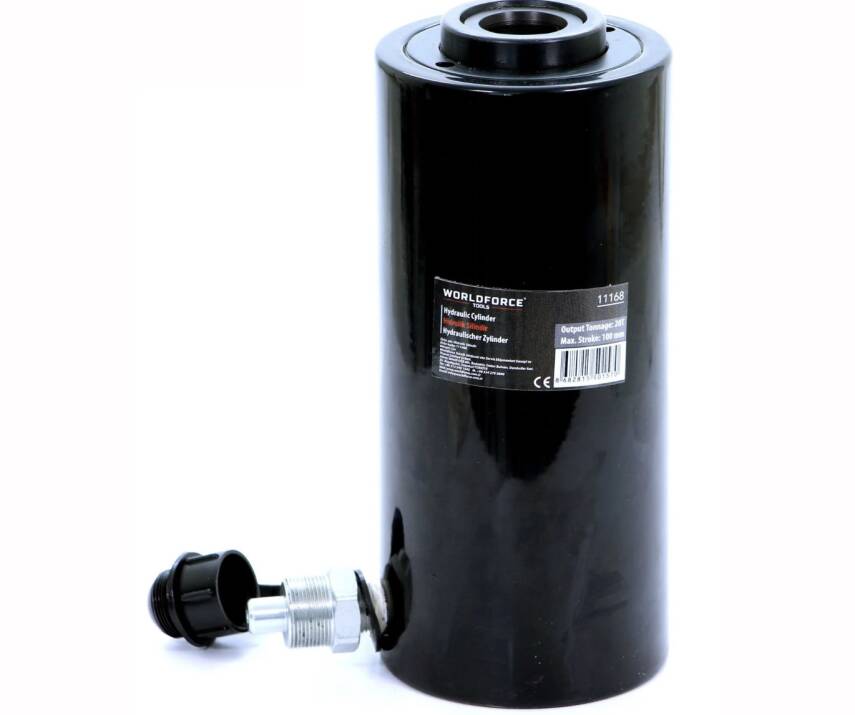 11168-İçi Boş Hidrolik Silindir 20 Ton 700 Bar (Strok:100mm)  - 1