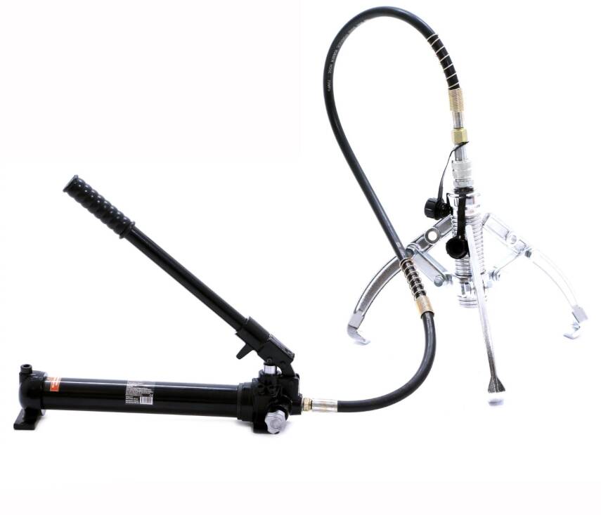 11202-Hidrolik Üç Ayaklı El Pompalı 5 Ton 200mm (700 bar) - 1