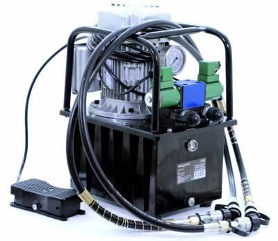 11240-Elektrikli Hidrolik Pompa 700 Bar - 220VAC - 3