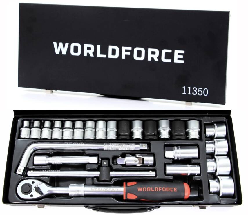 11350-Lokma Takımı 26 Parça S-Ultra 1/2'' Uzatmalı Cırcır - 1