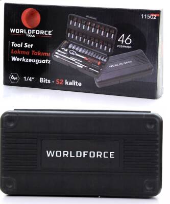 11502-Lokma Takımı 46 Parça S-Ultra 1/4'' (1)