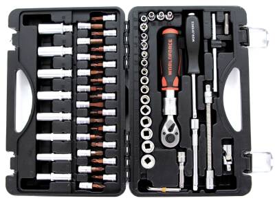 11504-Lokma Takımı 60 Parça S-Ultra 1/4'' Uzatmalı Cırcır - 1