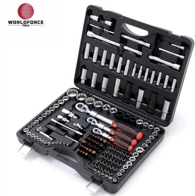 11505-Lokma Takımı 156 Parça S-Ultra 1/4''-3/8''-1/2'' Uzatmalı Cırcır