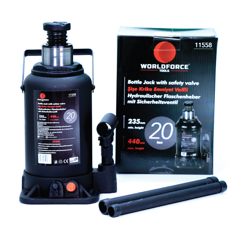 11558 - 20 Ton 235-440mm Hidrolik Şişe Kriko - 1