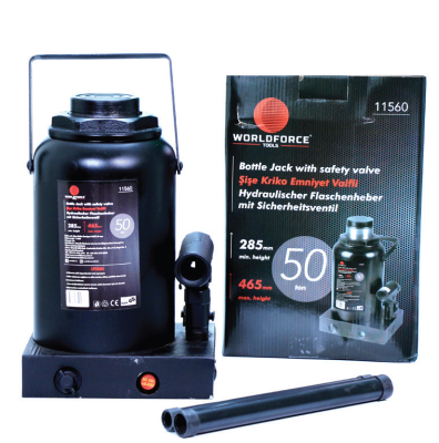 11560 - 50 Ton 285-465mm Hidrolik Şişe Kriko