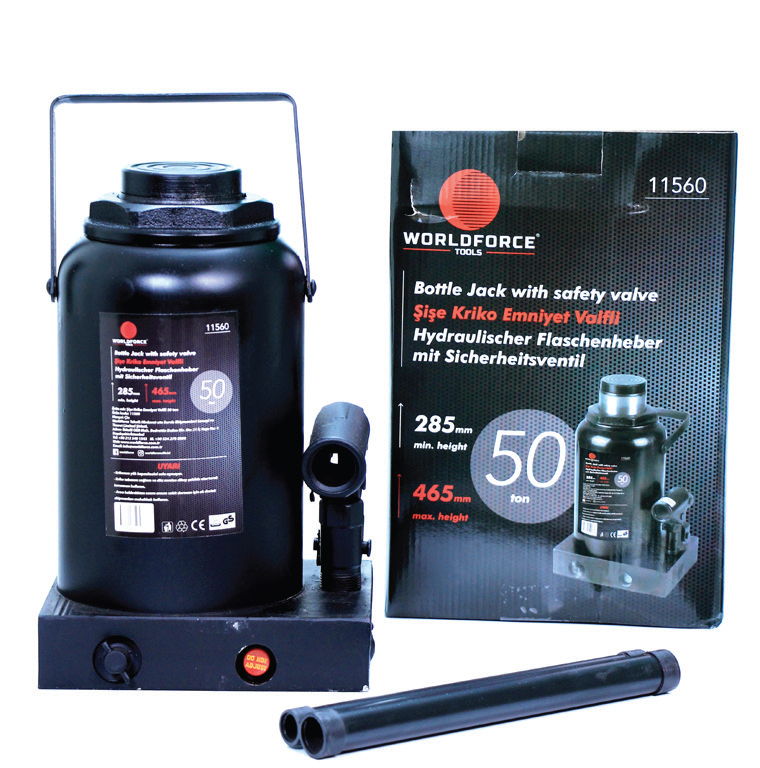 11560 - 50 Ton 285-465mm Hidrolik Şişe Kriko - 1