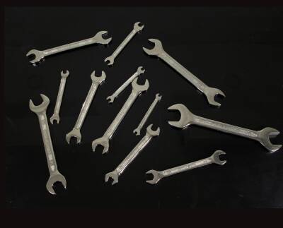 11716-Açık Ağız Anahtar Seti 12 Parça (6x7-30x32mm) - 2