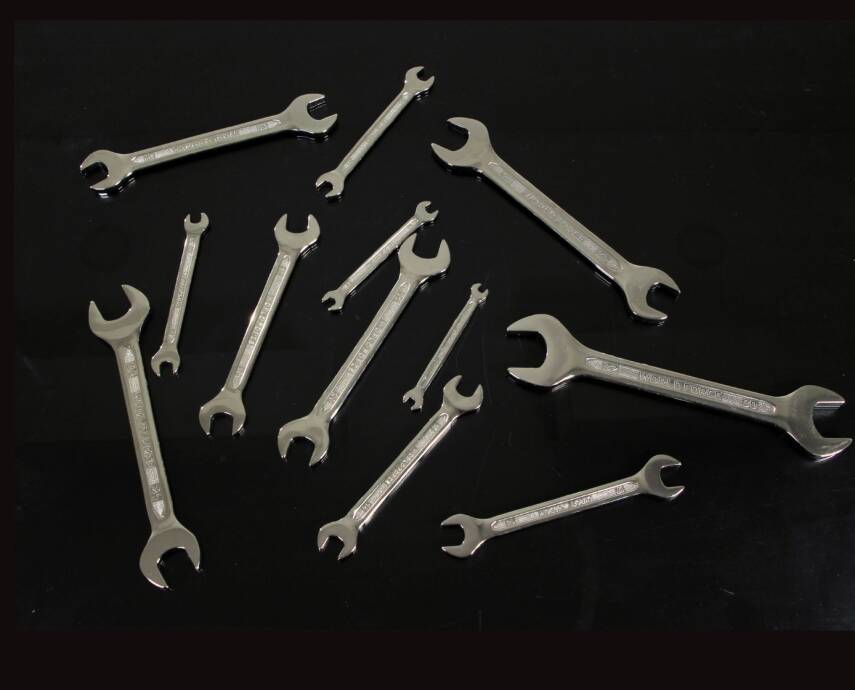11716-Açık Ağız Anahtar Seti 12 Parça (6x7-30x32mm) - 2