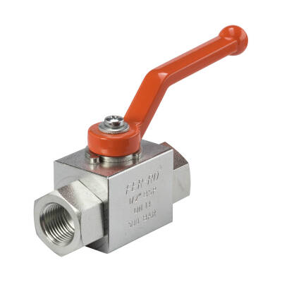 Hidrolik Küresel Vana - 2 Yollu