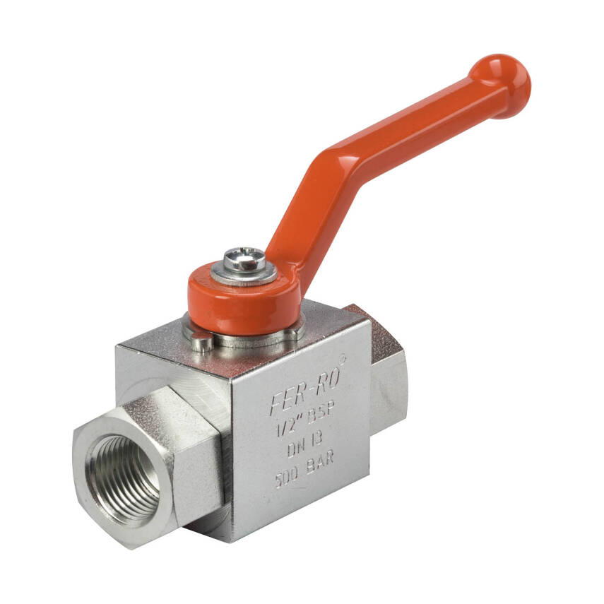 Hidrolik Küresel Vana - 2 Yollu - 1